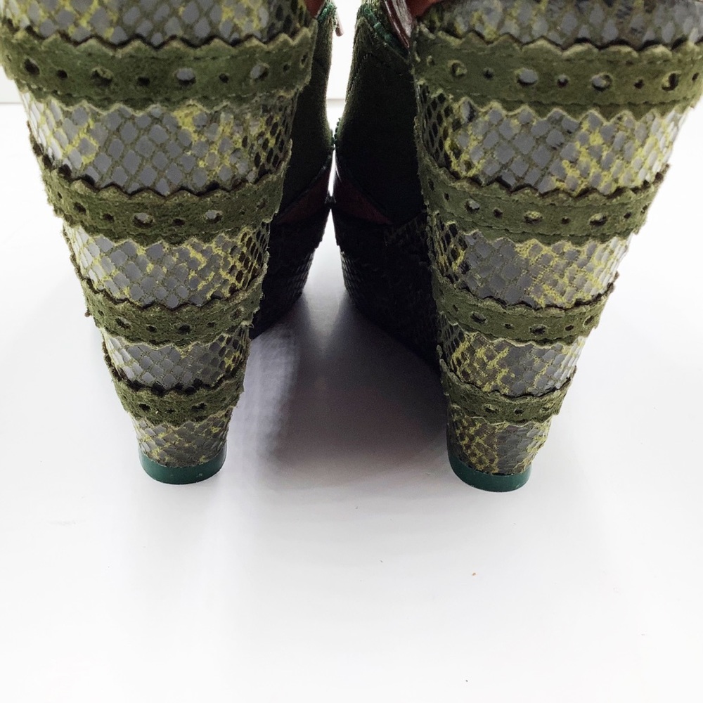 🆕{Poetic Licence} Wild Safari Oxford Wedge - Picture 11 of 16